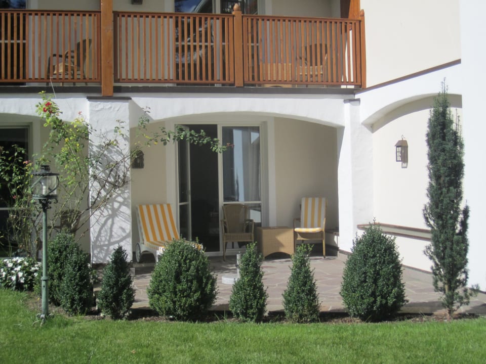 Terrasse Zimmer 1001 Theresa - Wellness & Genießer Hotel