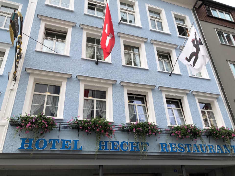 Außenansicht Hotel Hecht Appenzell