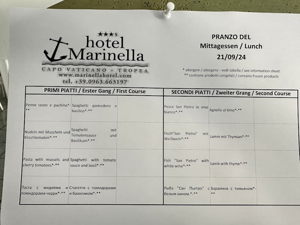 Gastro Hotel Marinella