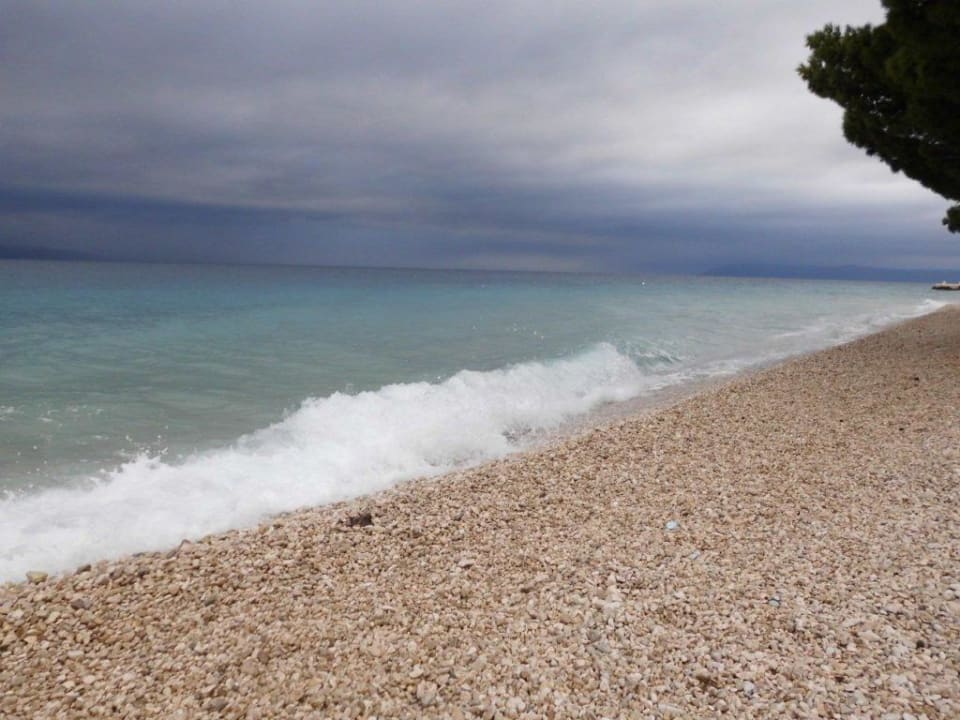 Tief über Italien kommt langsam näher Bluesun Hotel Neptun