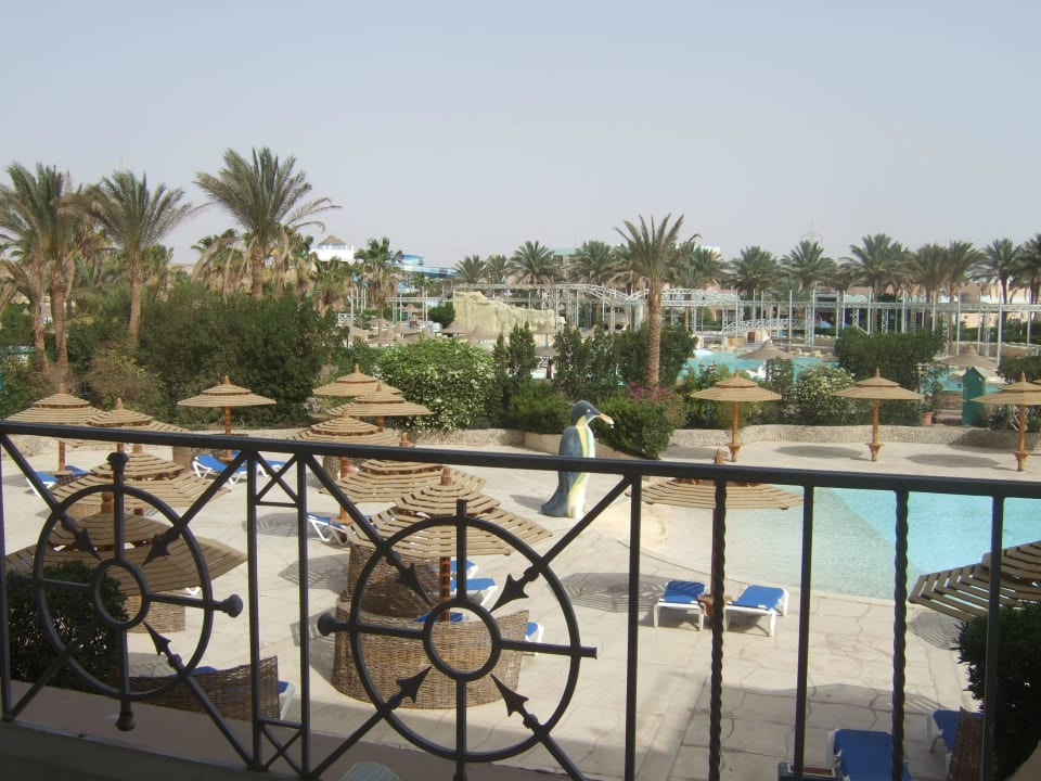 Ausblick vom Balkon Titanic Resort & Aqua Park