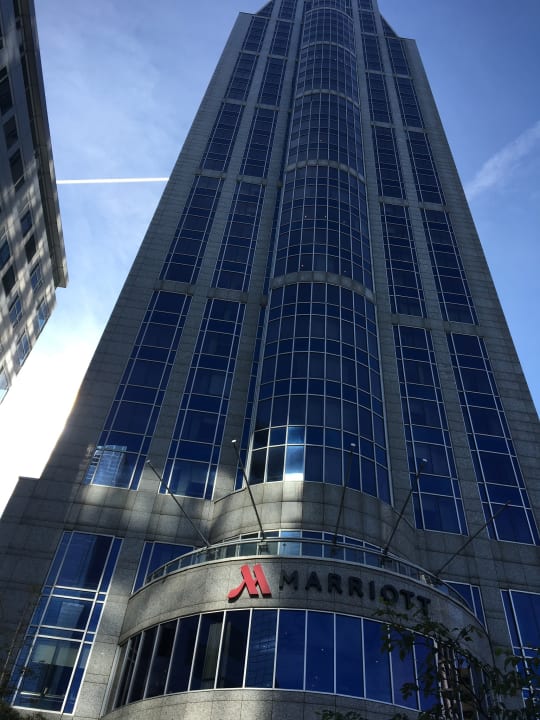 Außenansicht Rotterdam Marriott Hotel