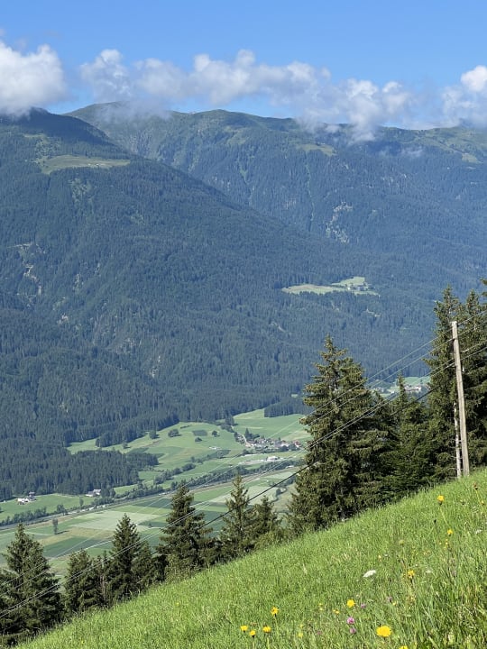Ausblick Landhof zum Waidegger Wirt