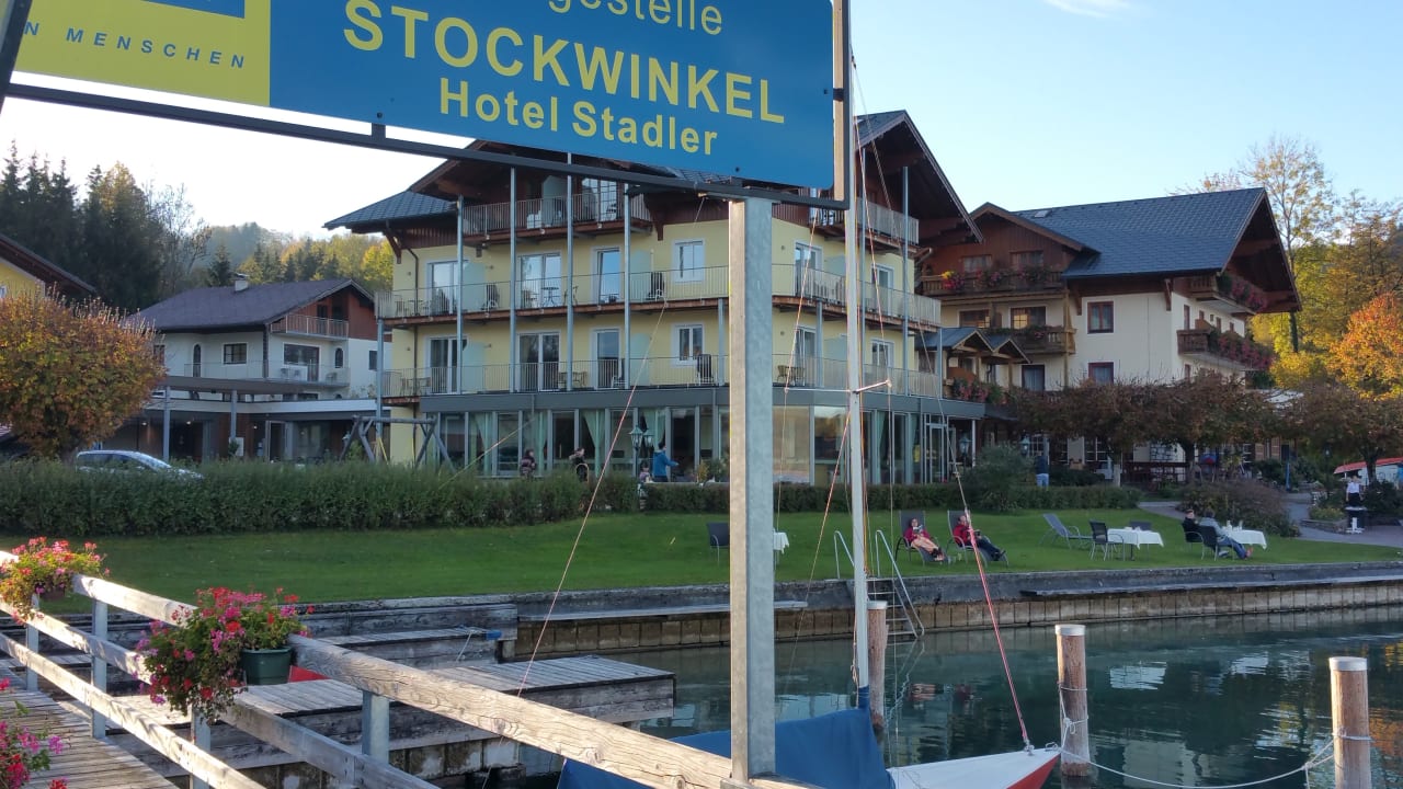 Außenansicht Hotel Stadler am Attersee