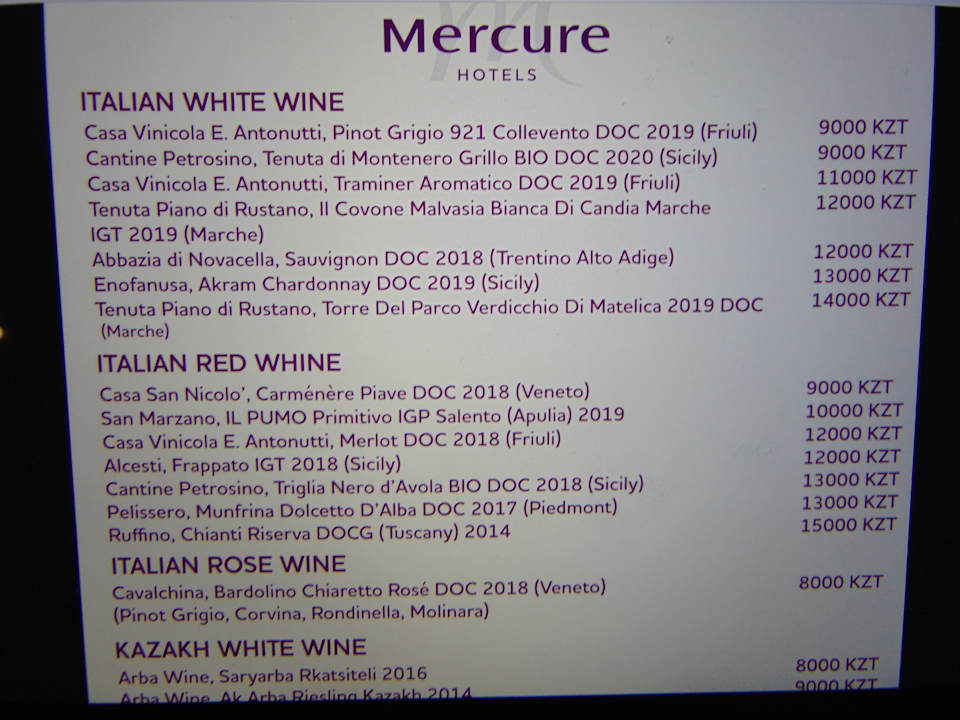 Gastro Mercure Almaty City Center