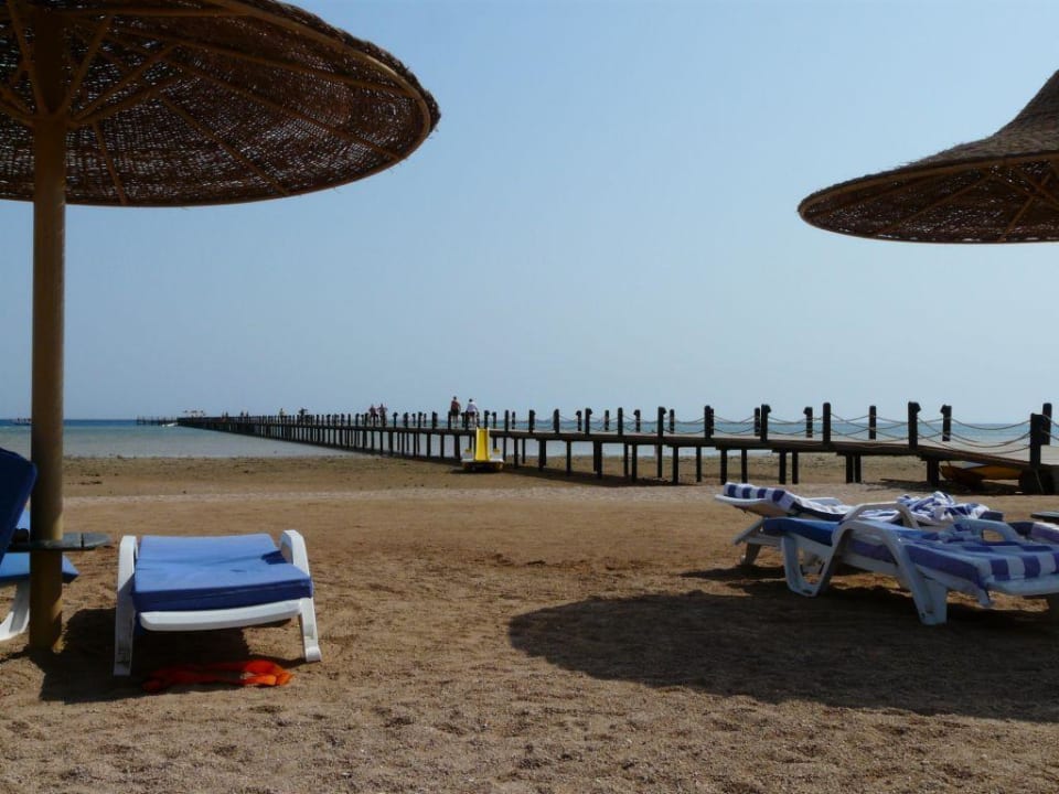 Plage et ponton Stella Beach Resort & Spa Makadi Bay