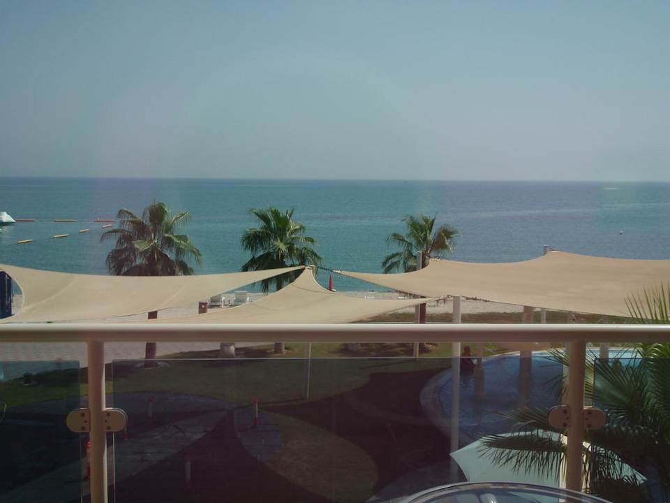 Blick vom Balkon Radisson Blu Resort Fujairah