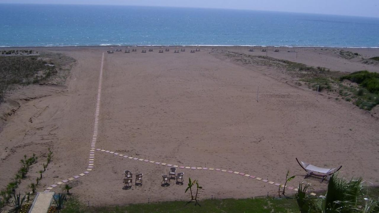 Skys Hotel Blick vom Dach Skys Hotel