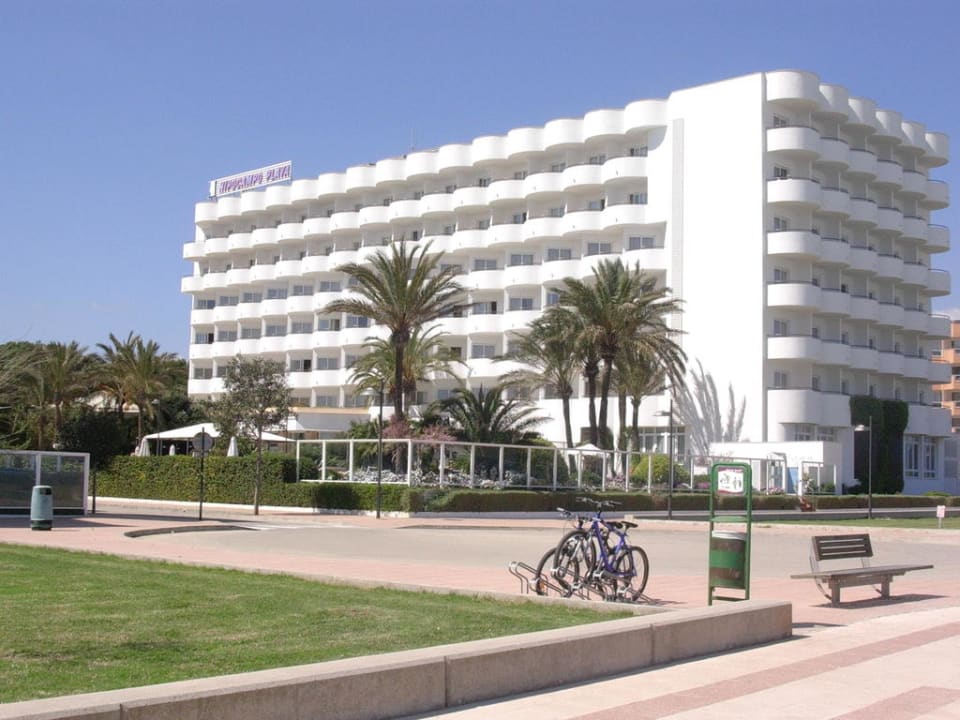 Hotelansicht von Süden Hipotels Hipocampo Playa