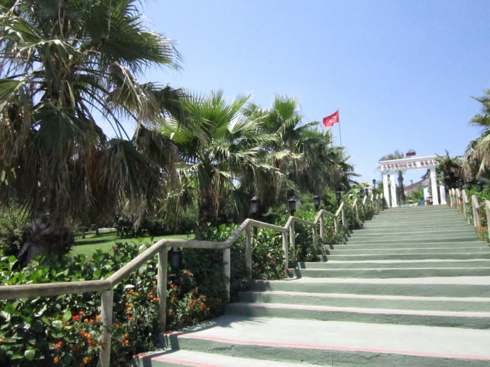 Aufgang Trendy Aspendos Beach Hotel