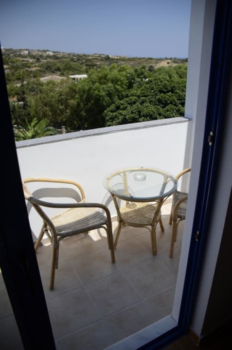 Unser Balkon Ekaterini Hotel