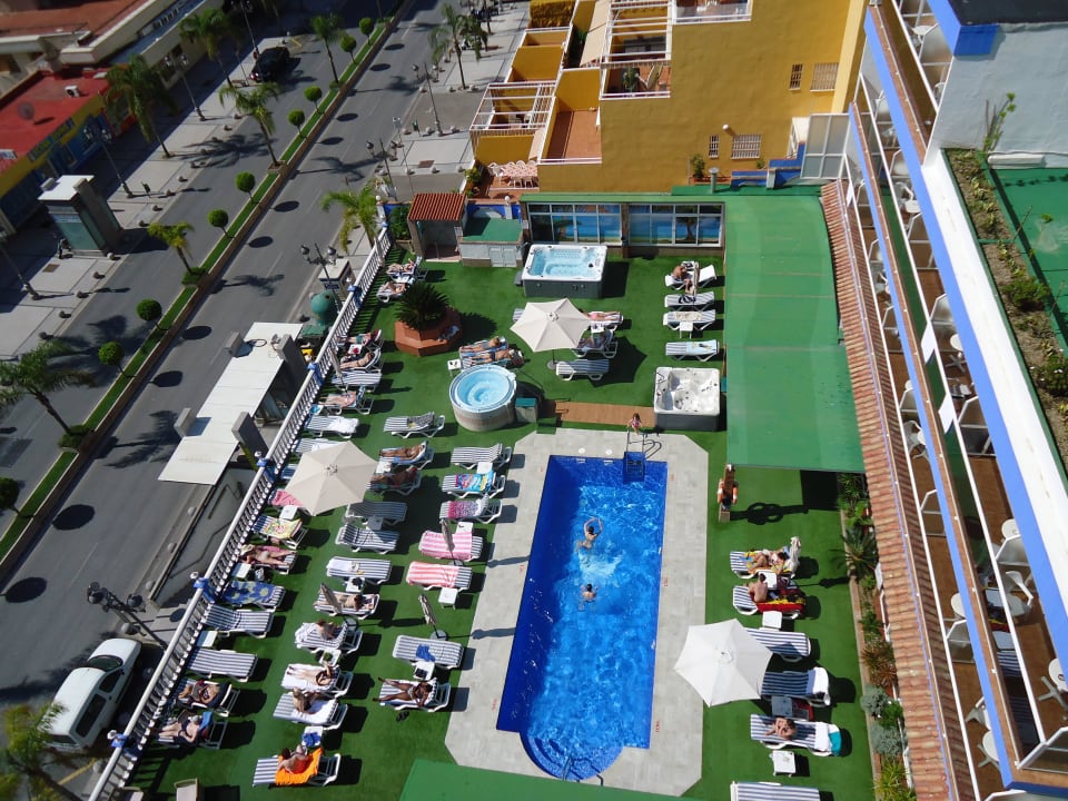 Blick auf den Pool vom Zimmer Hotel Princesa Solar (Adults Recommended)