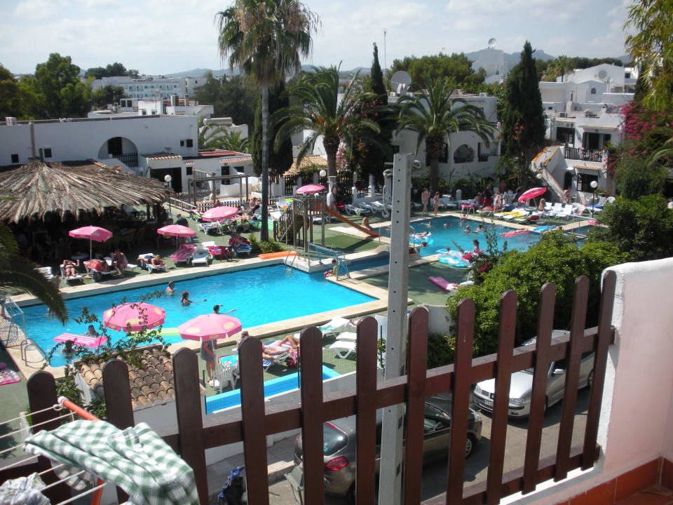 Blick auf den Pool Hotel Cala D'Or Park