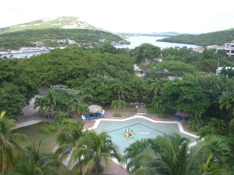 Blick vom Balkon Dreams Curacao Resort, Spa & Casino