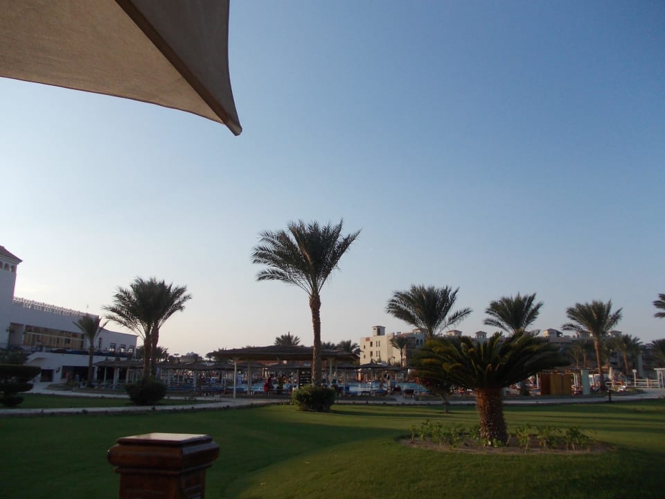 Blick vom Columbus Cafe Pickalbatros Dana Beach Resort - Hurghada