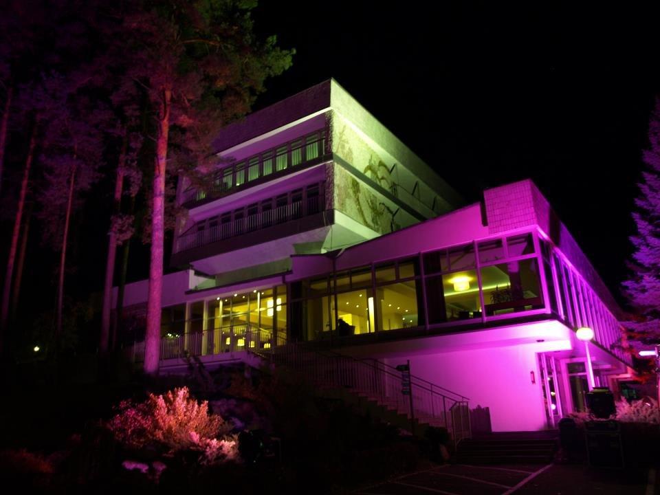 Podświetlenie hotelu Hotel Kormoran