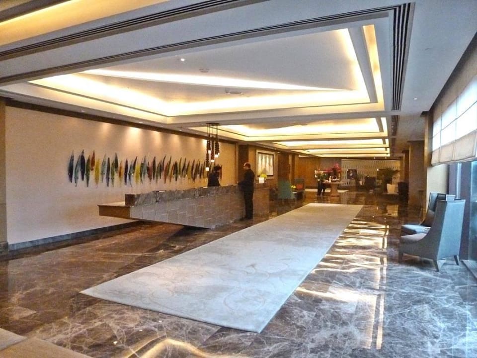 Lobby+Rezeption, Hotel Tower The Leela Ambience Convention Hotel Delhi