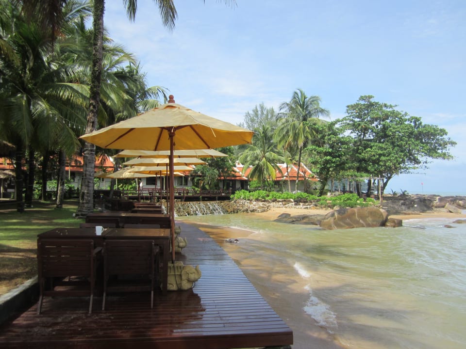 Ausblick beim Essen Khaolak Laguna Resort