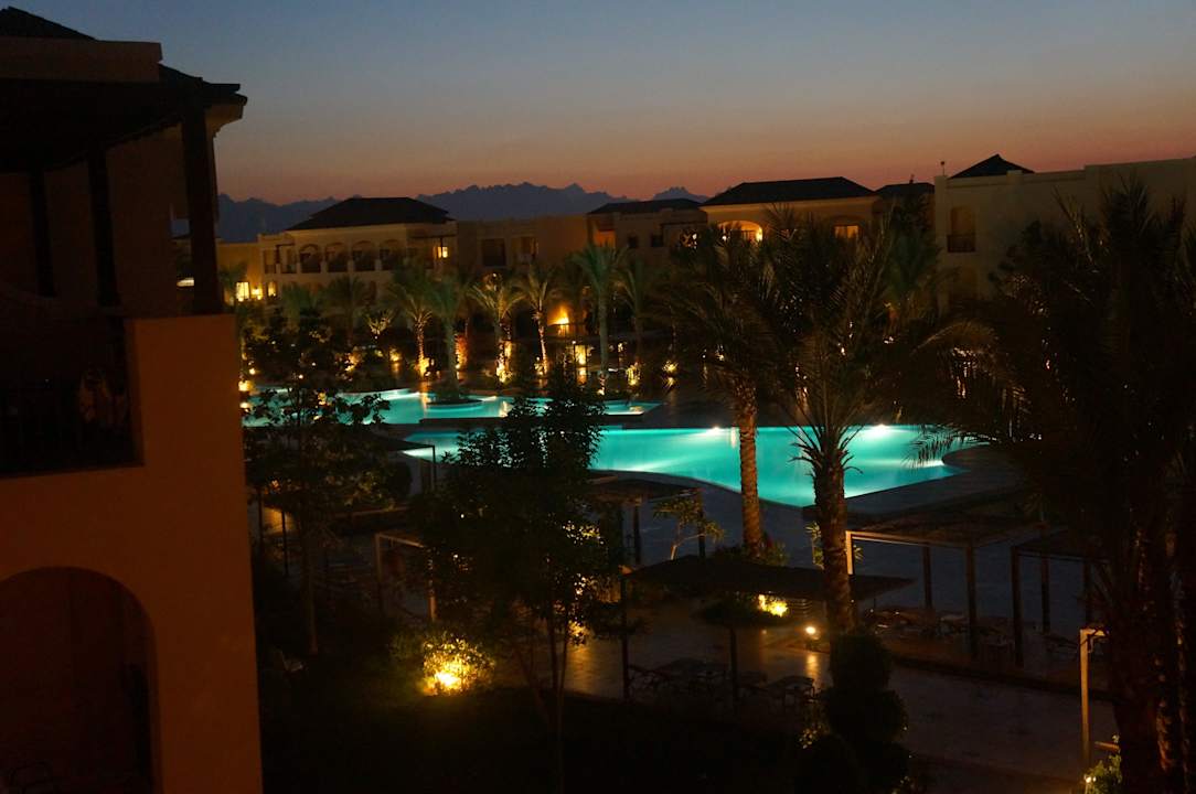 Widok z tarasu JAZ Aquamarine Resort