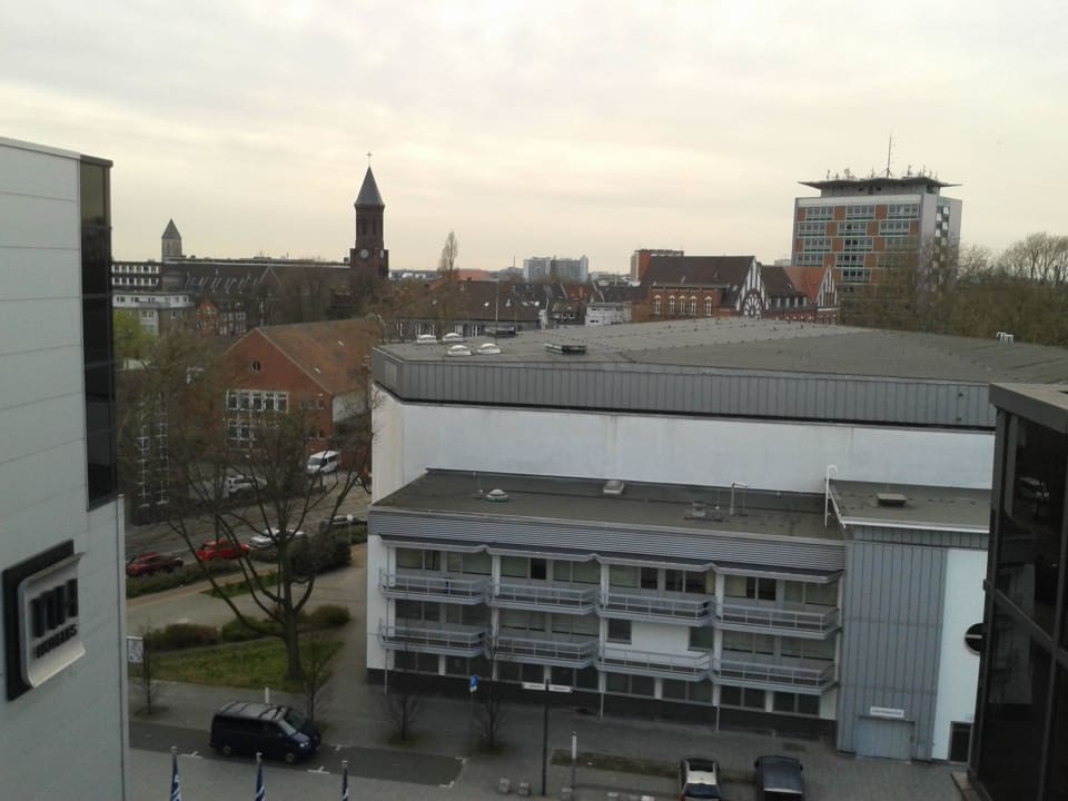 Blick von der Sauna-Terrasse Hotel NH Oberhausen