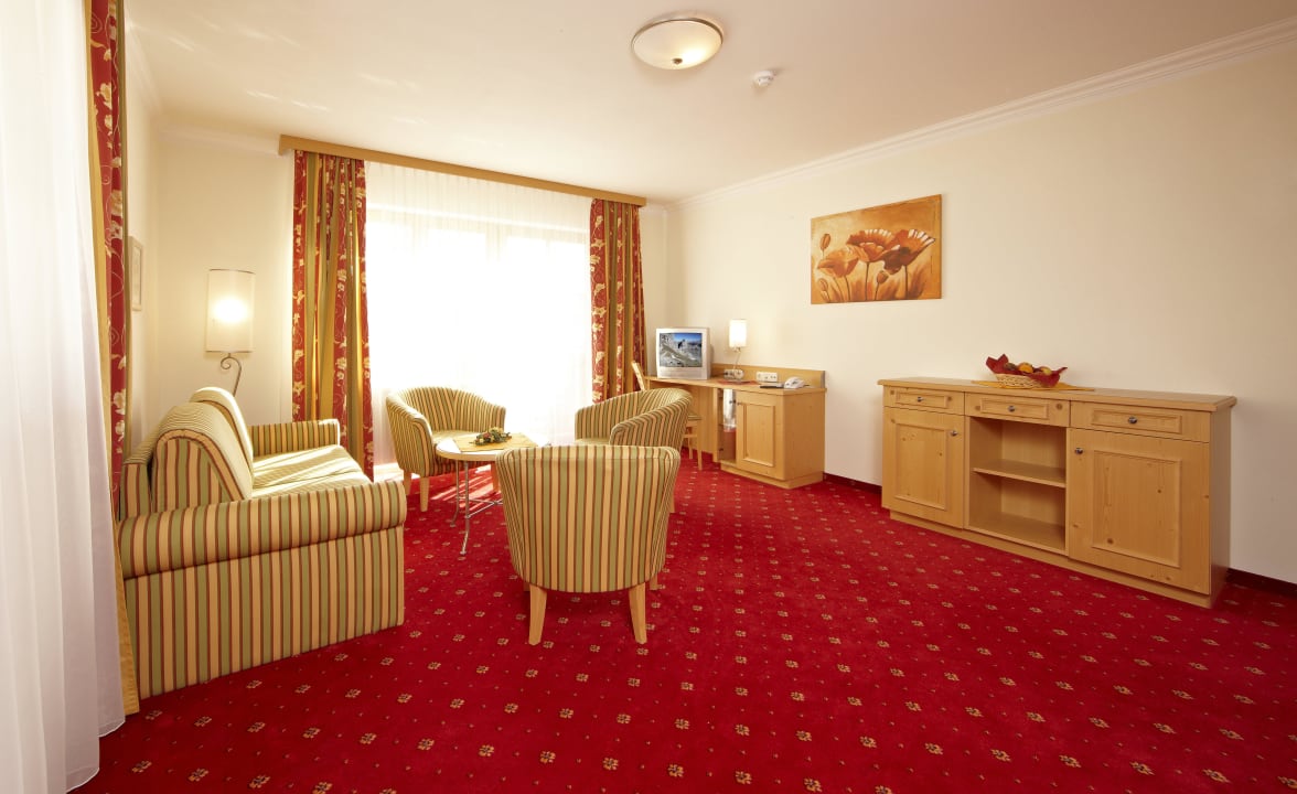 Wohnbereich (Suite 60m²) Alpenhotel Rieger