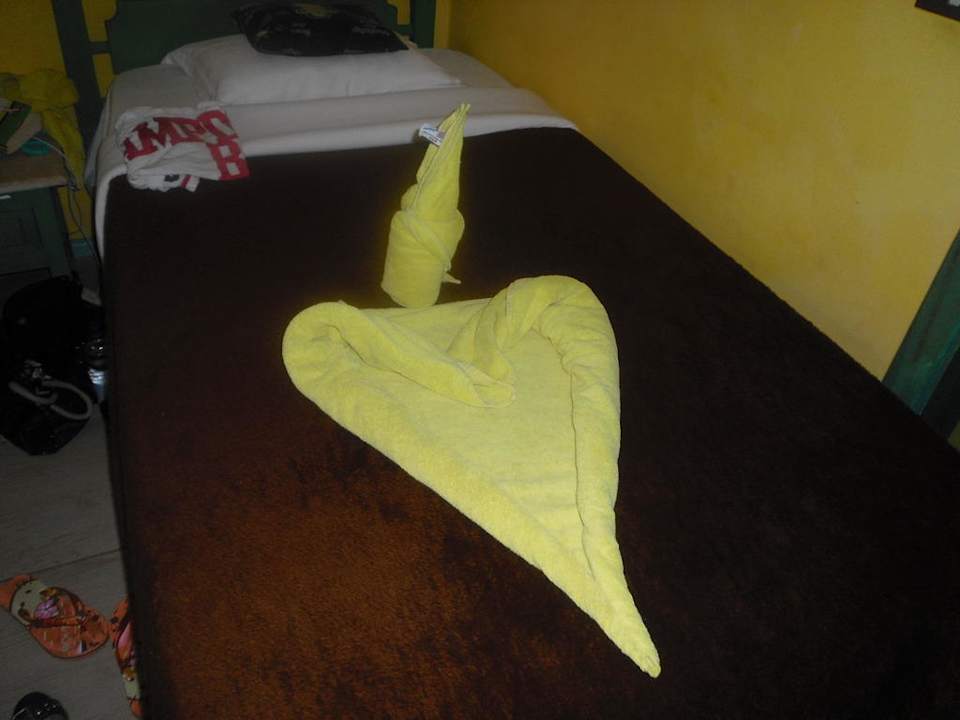 Süße Deko vom Roomboy Giftun Azur Resort