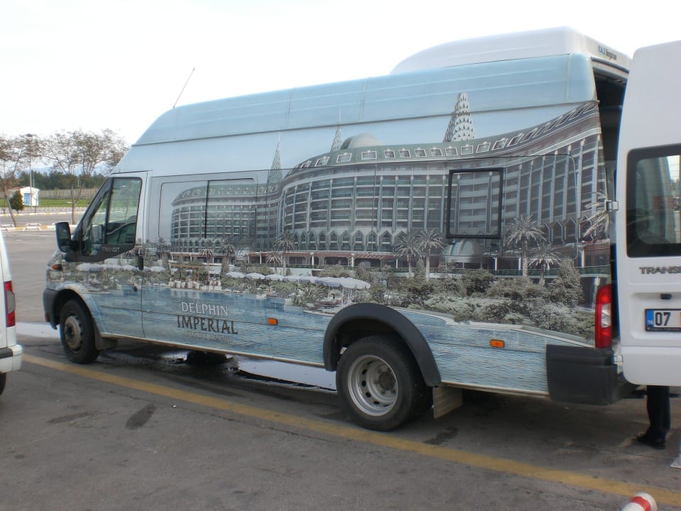 Abholung am Flughafen Hotel Delphin Imperial