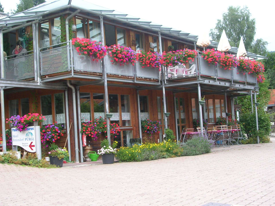 Restaurant und Rezeption Hotel Bayerischer Wald