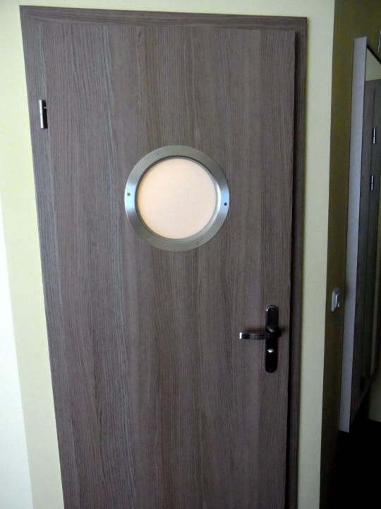 Nette Badezimmertür Aparthotel Strandhus Familie Herrgott