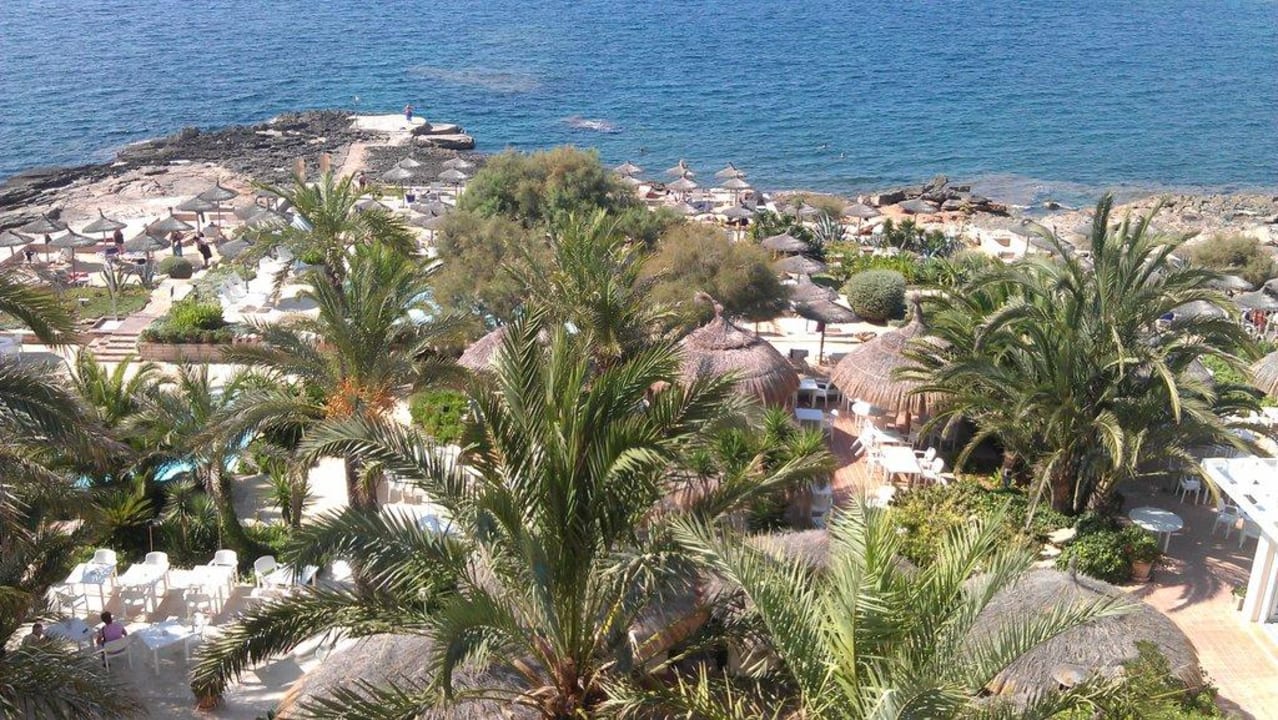 Zimmeraussicht Bikini Island & Mountain Hotel Es Trenc