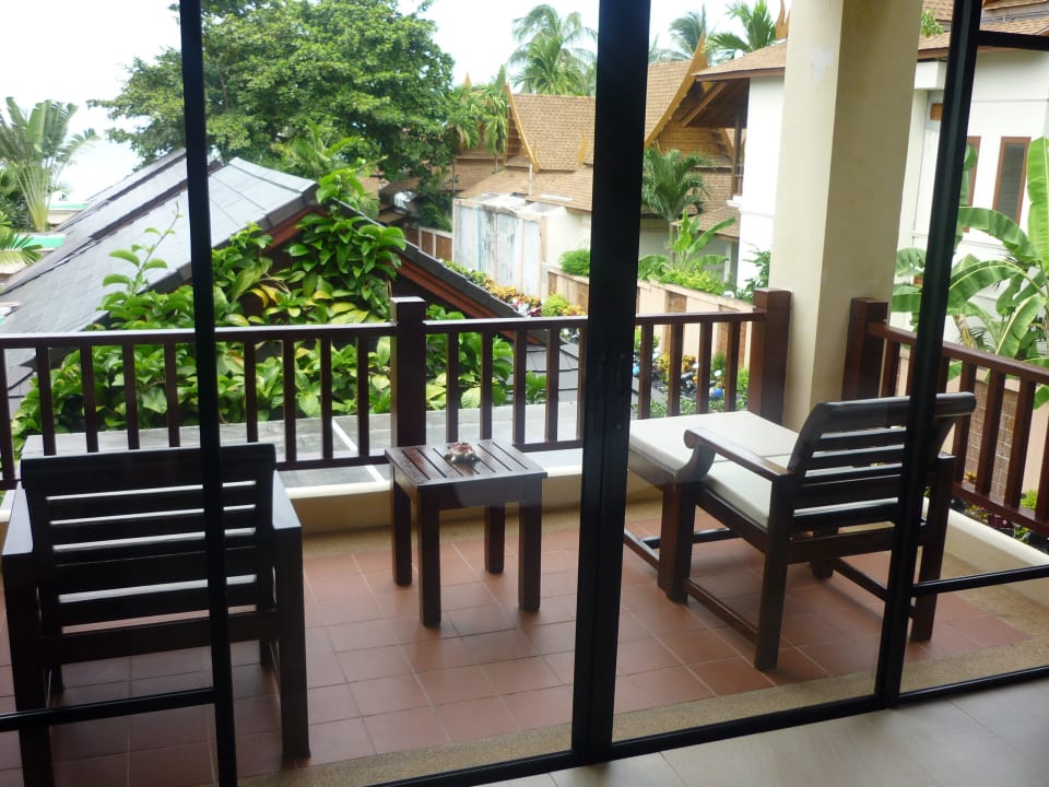 Balkon im 1. Stock Samui Jasmine Resort
