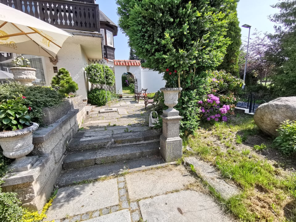 Gartenanlage Schlosshotel Marienbad