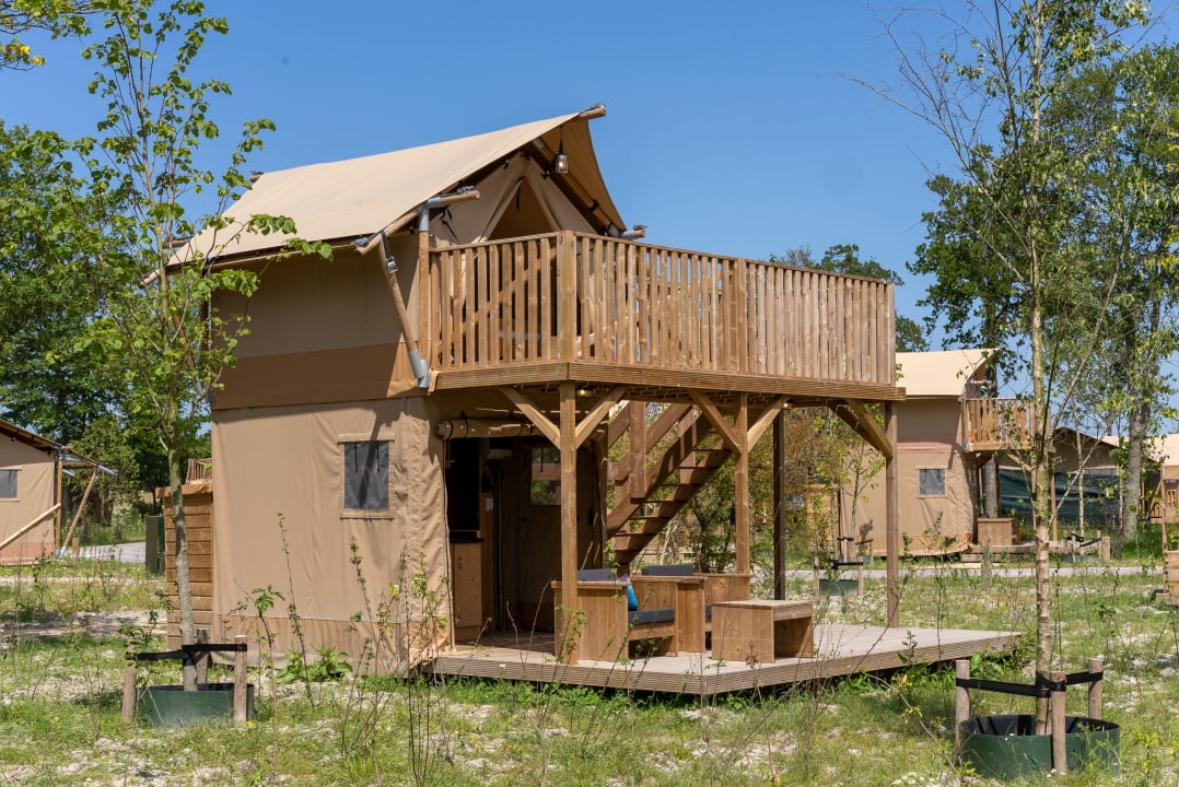 Außenansicht Roompot Glamping Lauwersmeer