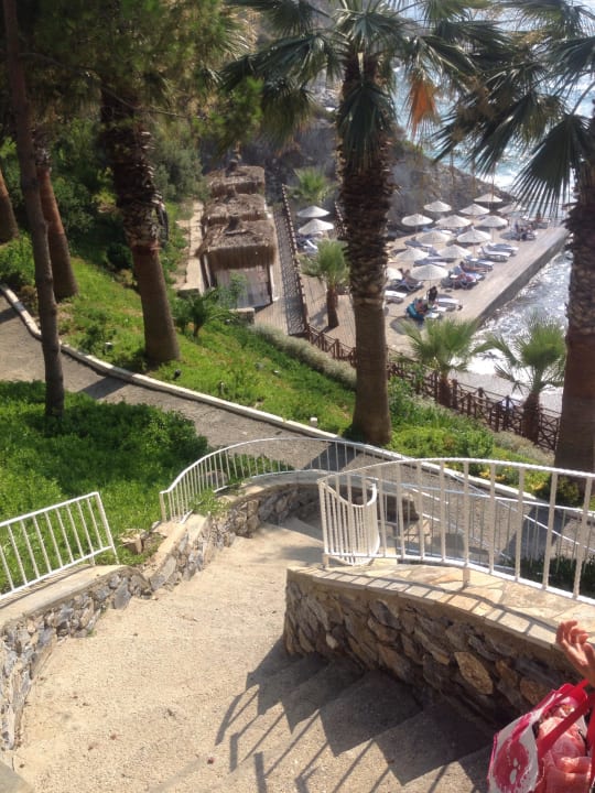 Weg zum Strand Ladonia Hotels Adakule