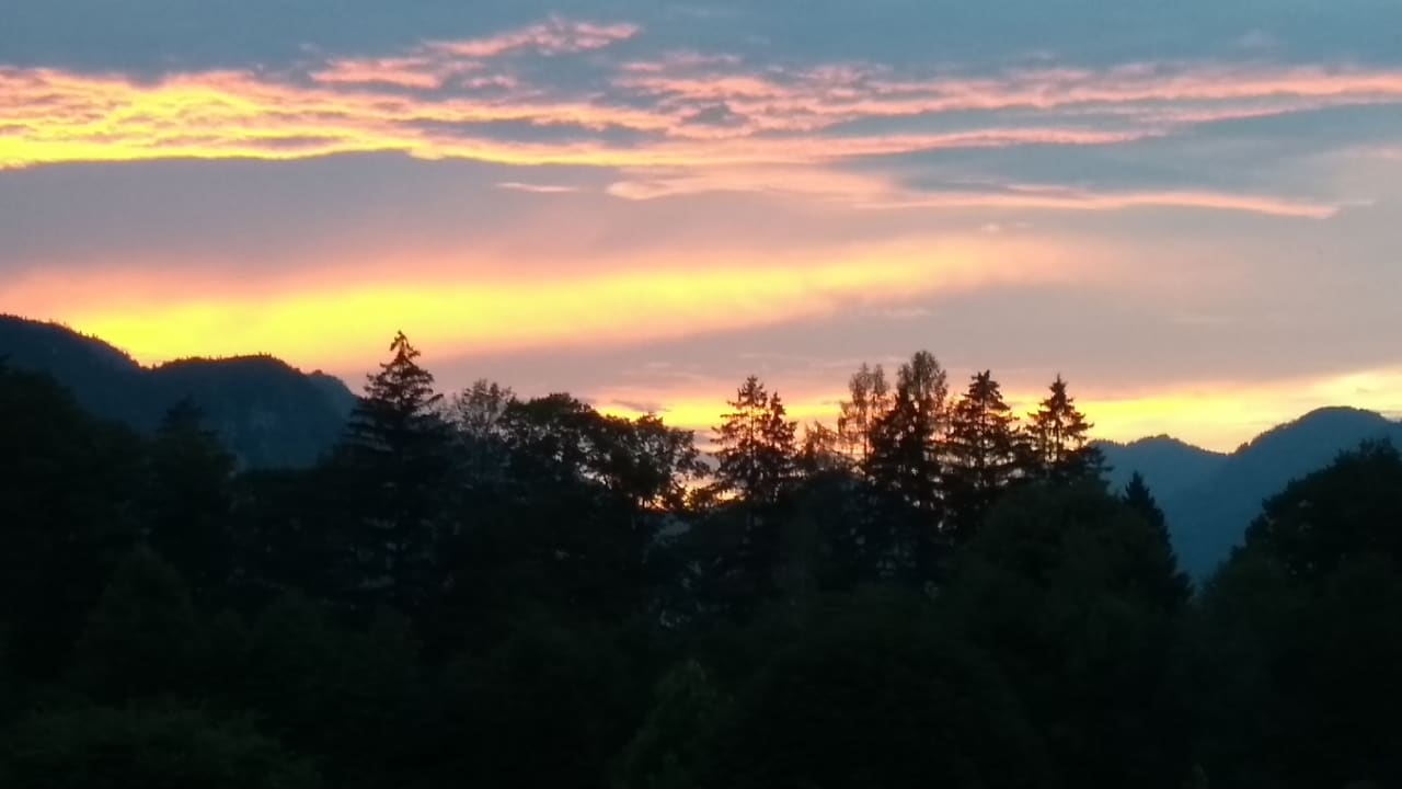 Ausblick Haus Weissenbacher am Wolfgangsee