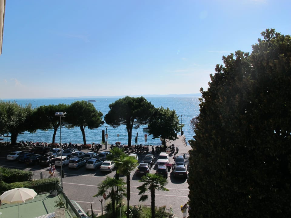 Ausblick vom Zimmer Hotel Terminus & Garda