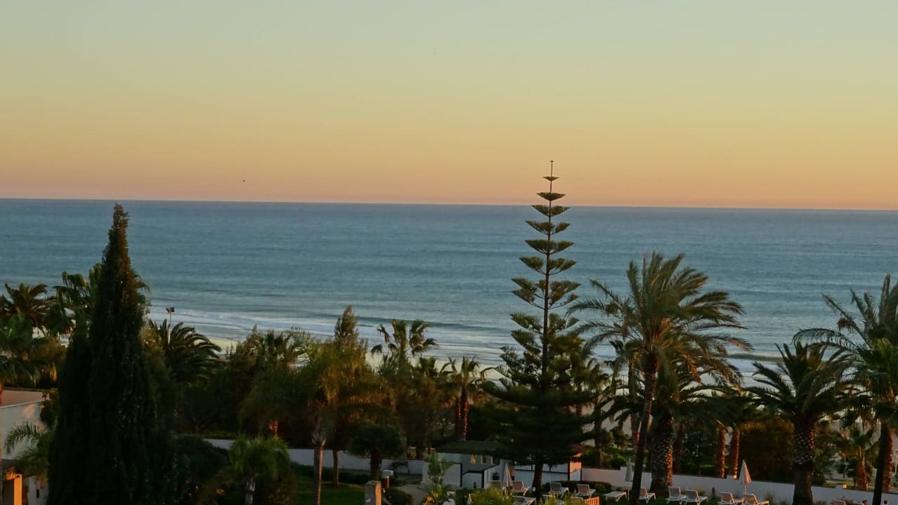 Ausblick vom Pool am Abend Fuerte Costa Luz (Fuerte Conil-Resort)