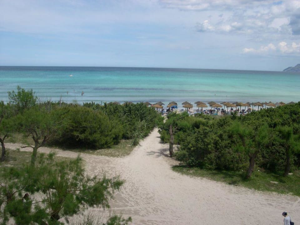 Weg zum Strand vom Albufera Park Iberostar Selection Albufera Park