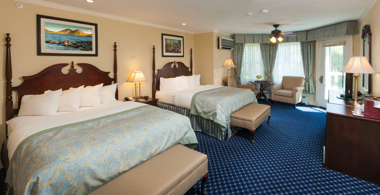 Main Inn Garden View Room Bar Harbor Inn Hotel