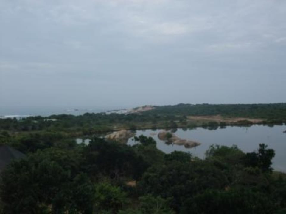 Blick von der Barterrasse Hotel Chaaya Wild Yala