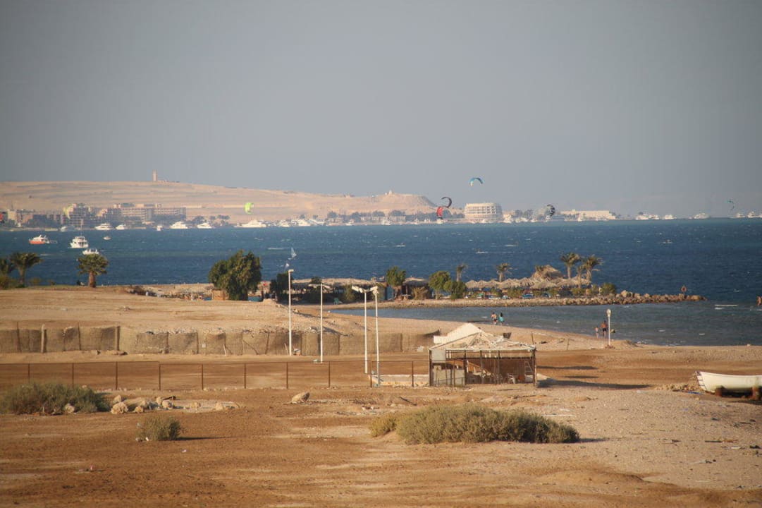 Blick vom Balkon Beach Albatros Resort