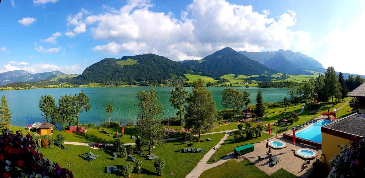 Ausblick Hotel Bellevue am See