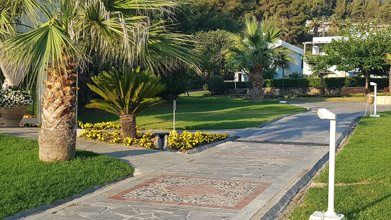 Gartenanlage Aegean Melathron Thalasso Spa Hotel