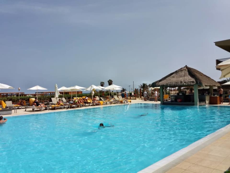 Jeszcze pusty basen Oasis Salinas Sea