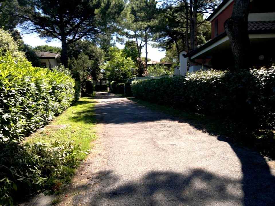 Zufahrt Privatweg Villa Erica