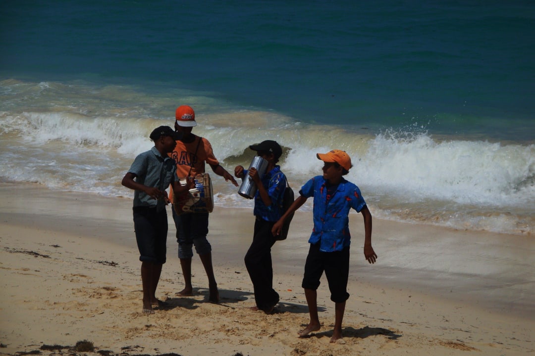 Marengue. Standboys mit eigener Musik Hotel Riu Palace Bavaro