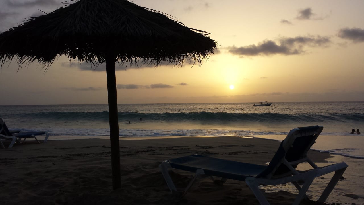 Sonnenuntergang Hotel Riu Funana