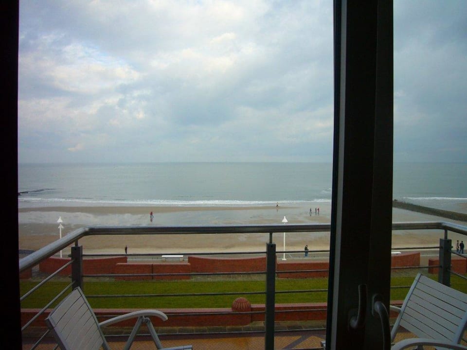 Ausblick vom Balkon Strandhotel Georgshöhe