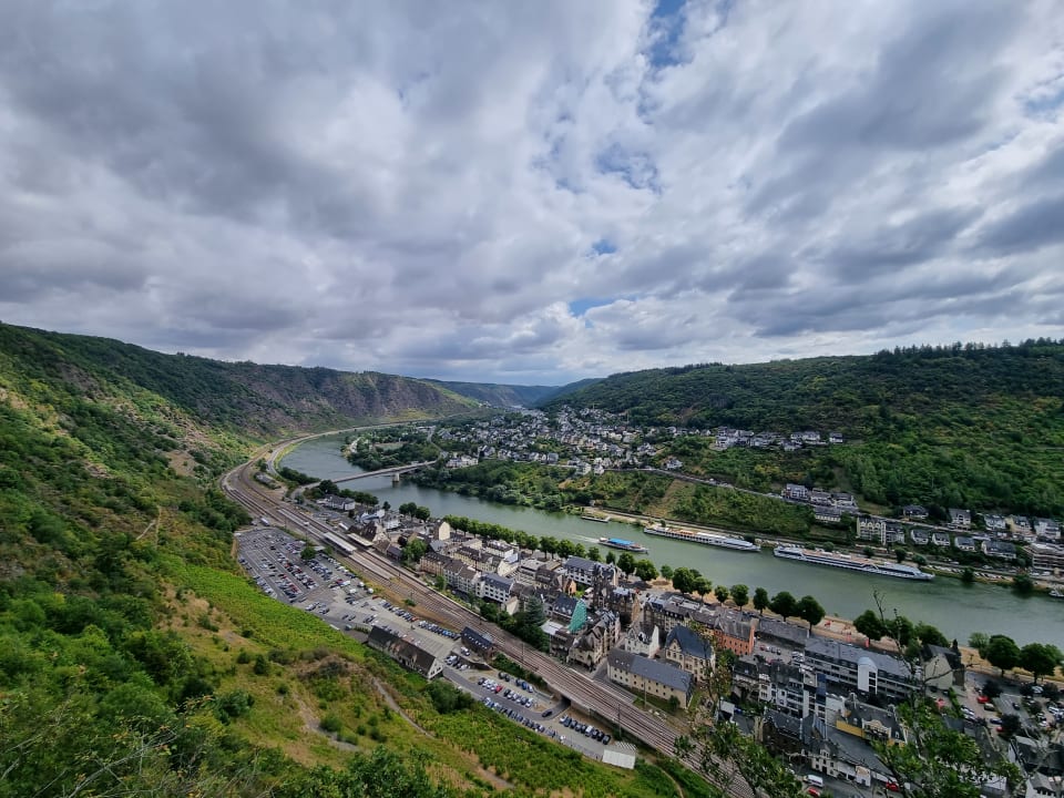 Ausblick Moselstern Hotel Brixiade & Triton