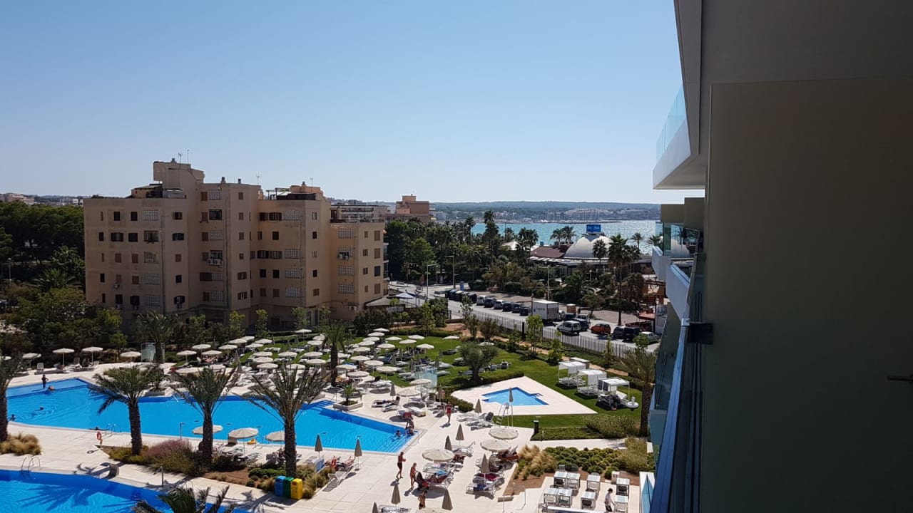 Ausblick Hipotels Gran Playa De Palma